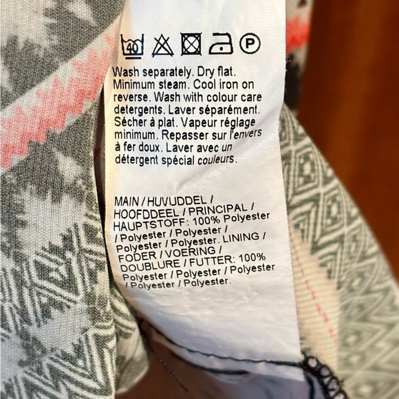 2/$15 - River Island Boho Handkerchief Hem Tank - UK 10 (US 6) - Picture 5 of 10